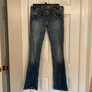 Express Blue Boot Cut Jeans